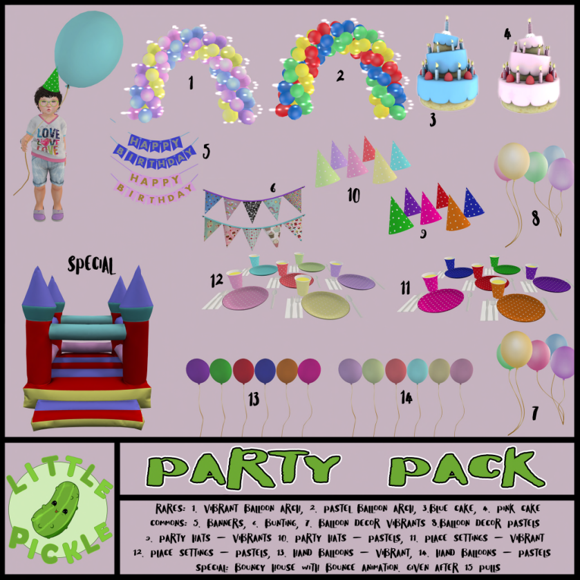 Little Pickle - Party Pack - Gacha Legend