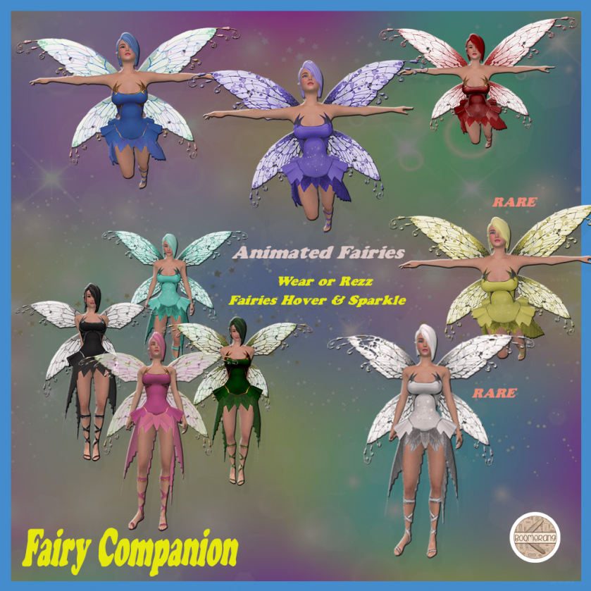 Boomerang Fairy Companion Vendor
